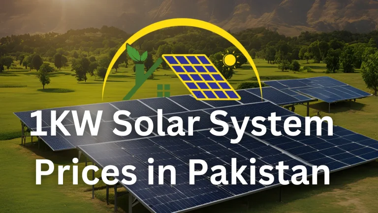 1KW Solar System Prices in Pakistan