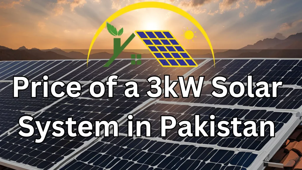 3kw solar system price in Pakistan