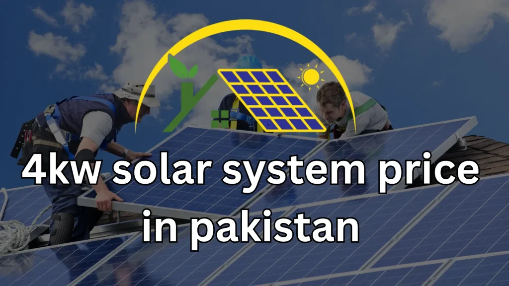 4kw solar system price in pakistan